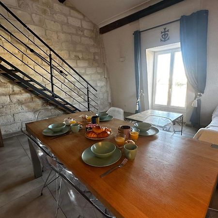Maisonnette De Plage Sur Les Toits Appart 1 Chambre 1 Mezzanine Avec Vue 르그로뒤후아 외부 사진