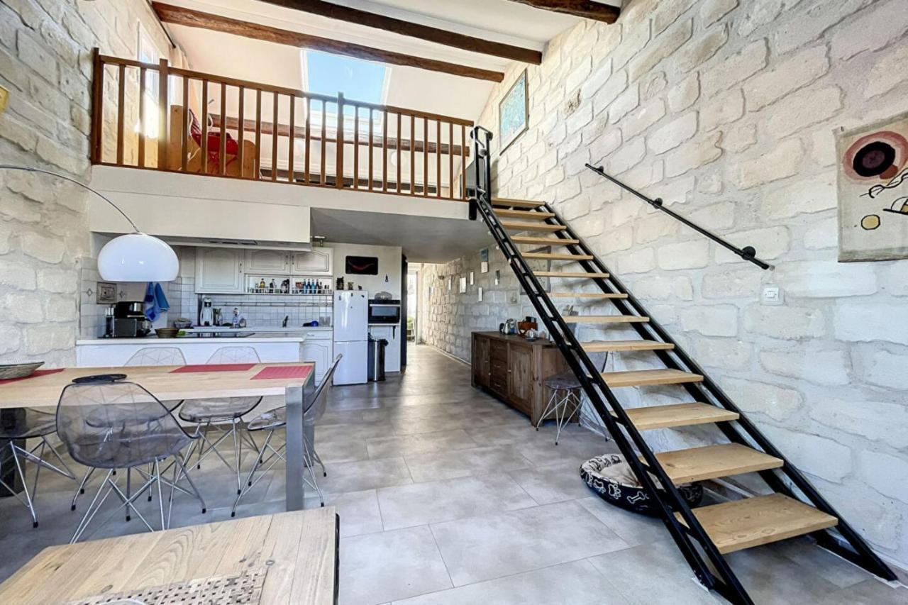 Maisonnette De Plage Sur Les Toits Appart 1 Chambre 1 Mezzanine Avec Vue 르그로뒤후아 외부 사진