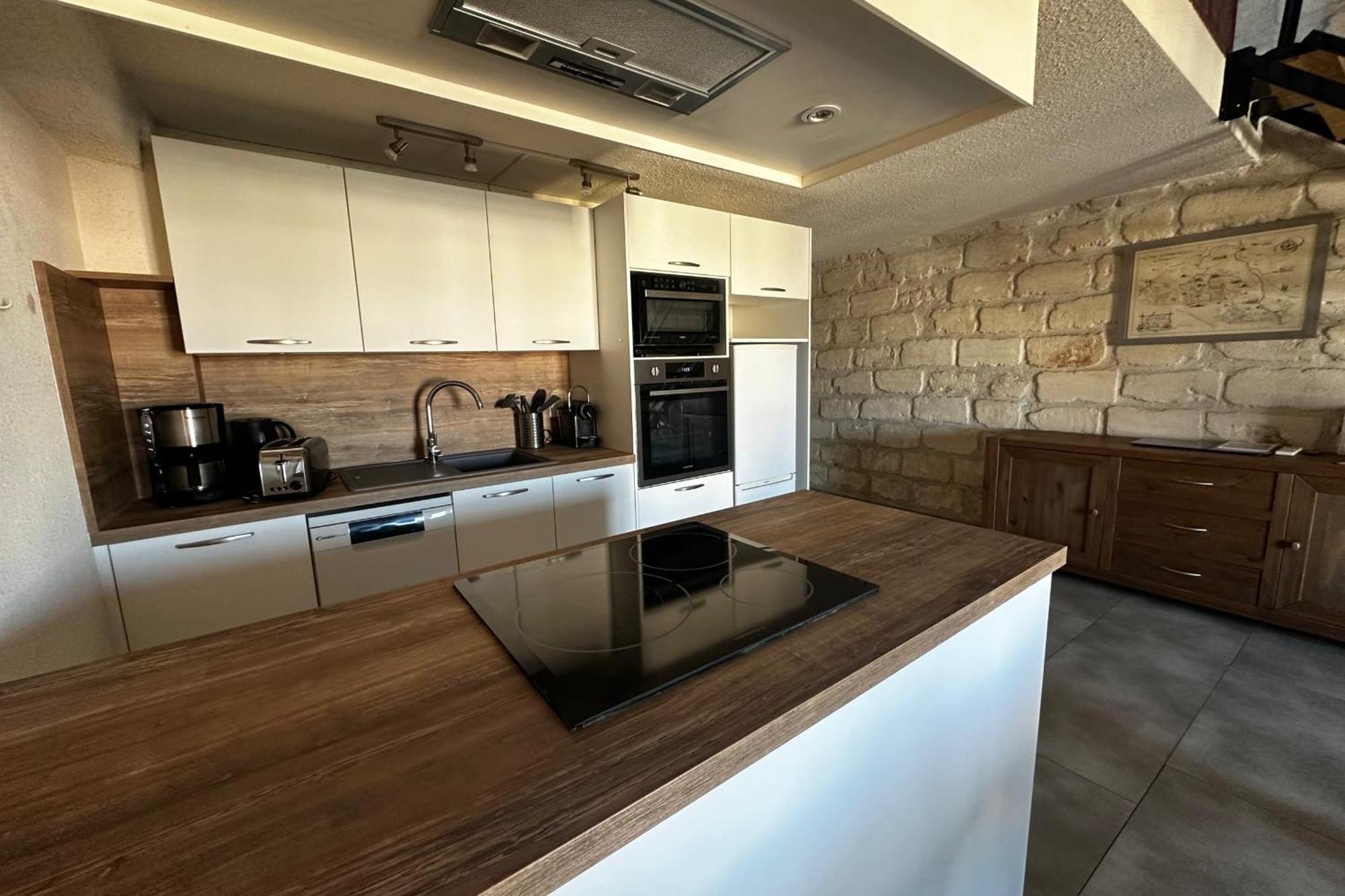 Maisonnette De Plage Sur Les Toits Appart 1 Chambre 1 Mezzanine Avec Vue 르그로뒤후아 외부 사진