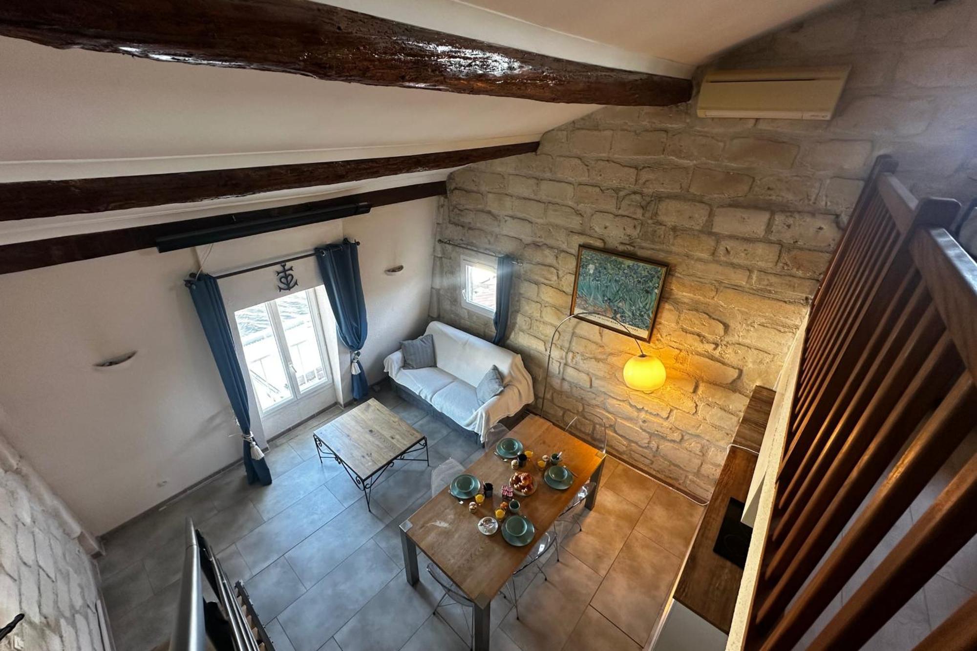 Maisonnette De Plage Sur Les Toits Appart 1 Chambre 1 Mezzanine Avec Vue 르그로뒤후아 외부 사진