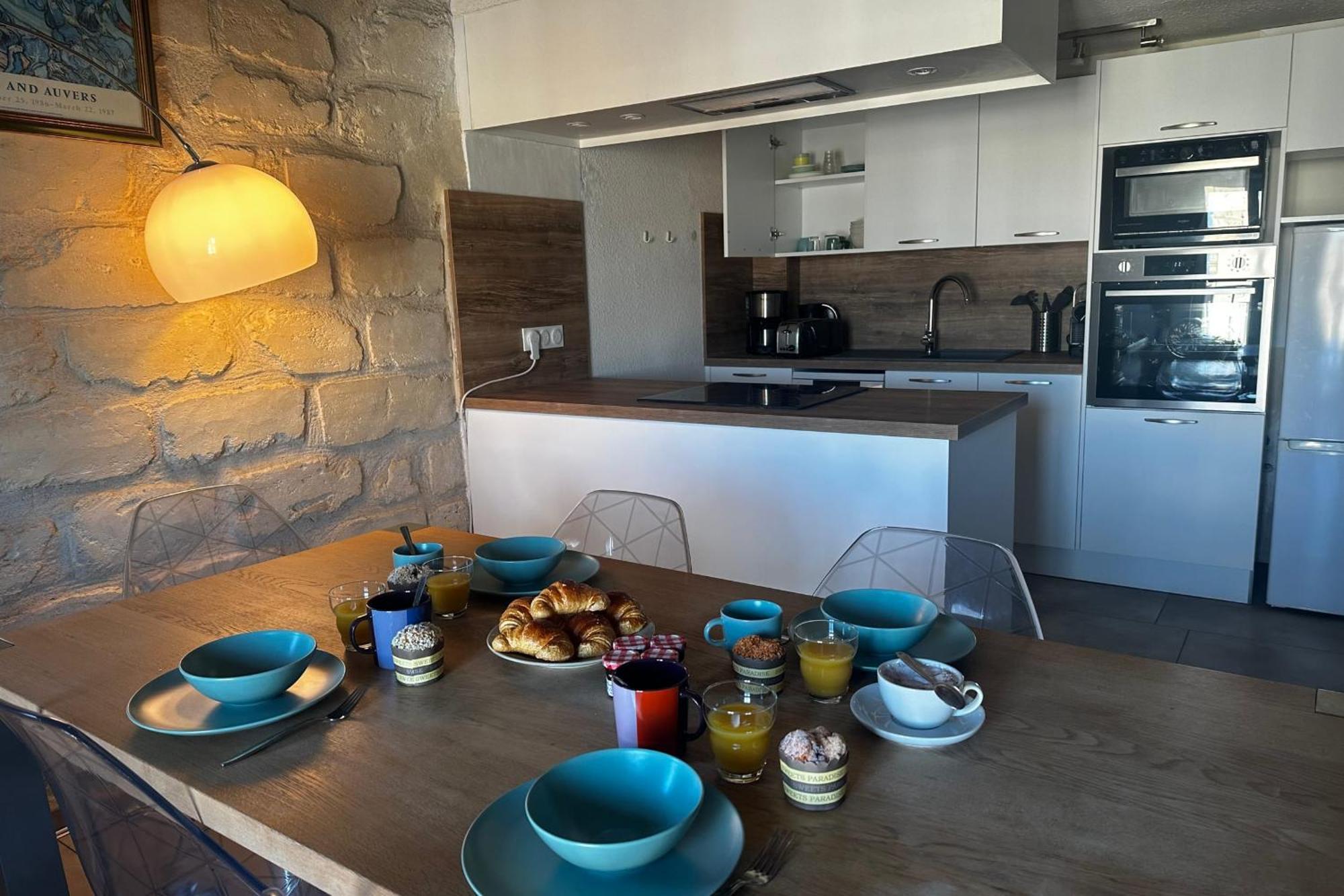 Maisonnette De Plage Sur Les Toits Appart 1 Chambre 1 Mezzanine Avec Vue 르그로뒤후아 외부 사진